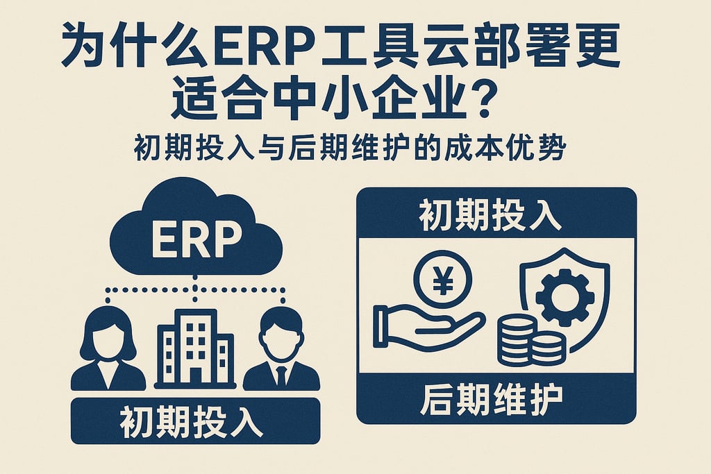  为什么ERP工具云部署更适合中小企业？初期投入与后期维护的成本优势  